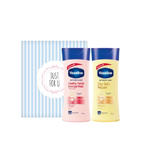 바세린 핸드 로션 2종 (핸드크림 120ml + 드라이 스킨120ml)