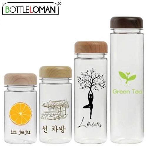 [보틀로만] PET 우드 마이보틀 300, 350ml