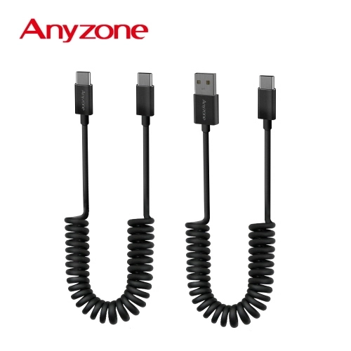 애니존 초고속 충전 스프링 케이블 100w ANY-SC18M-UC
