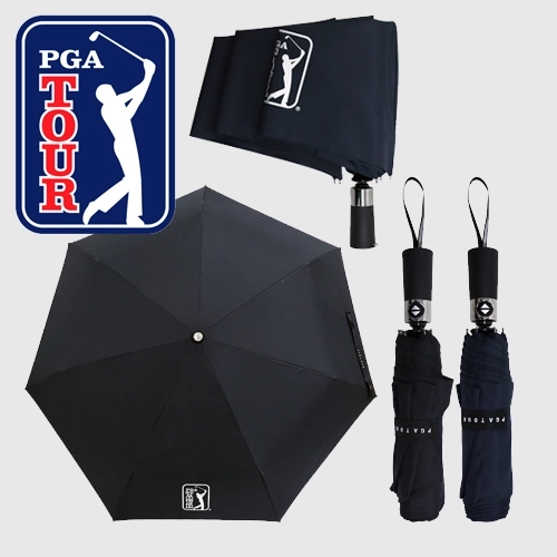PGA 3단 7K 완전자동 무지 우산
