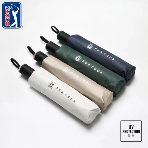 PGA 3단수동 암막 우양산 4칼라