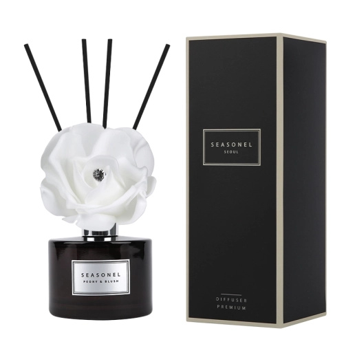 NEW 시즈넬 블랙 디퓨저 화이트 로즈 200ml