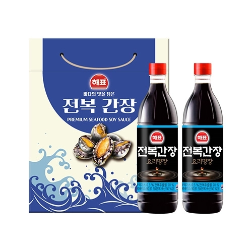 사조해표 전복간장 500ml 2개입 세트