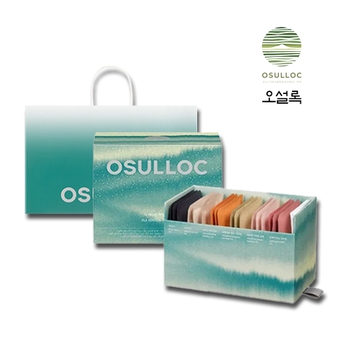 오설록 티 에디션 아일랜드 6종X3입 총18입, 선물포장+쇼핑백
