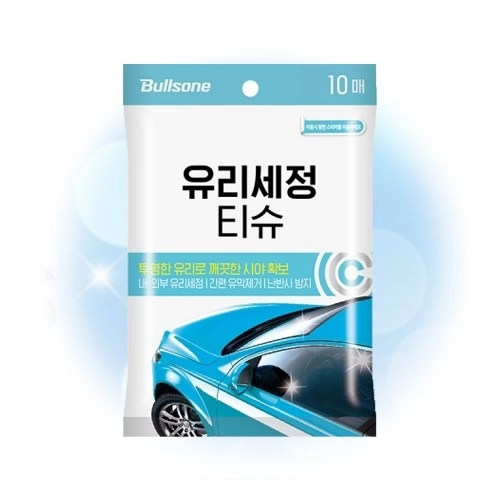 [불스원] 유리세정티슈 10매