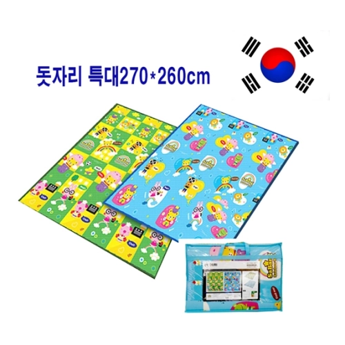 돗자리 특대 레인보우 270*260cm 야외용, 국내생산